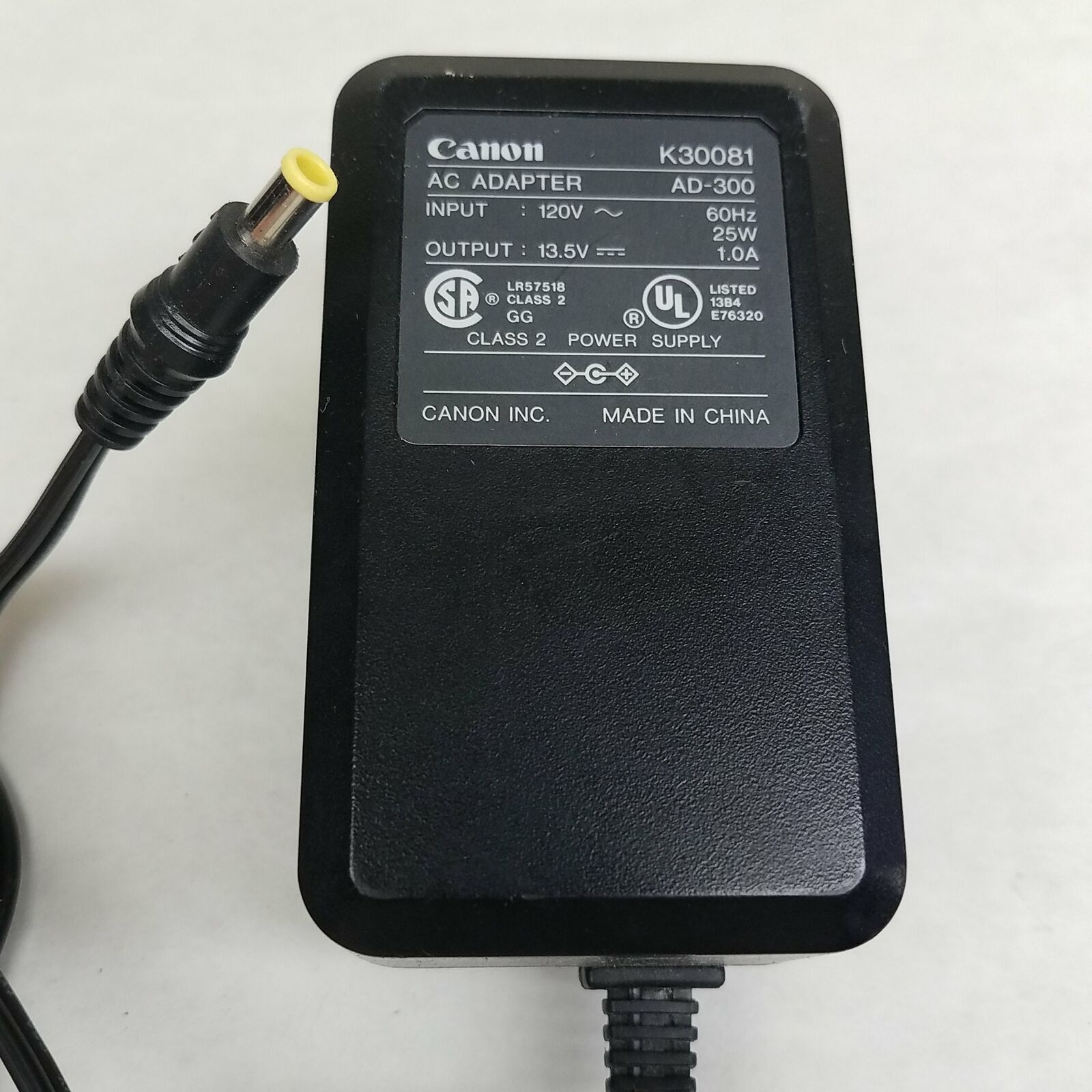 New Canon K30081 AD-300 Printer Power Adapter Power Supply 13.5V 1.0A AC Adapter